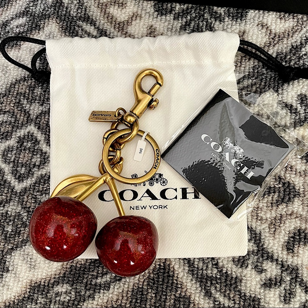 Cherry Bag Charm
